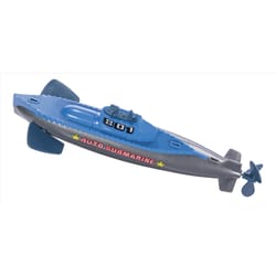 Toysmith Neato Bath Wind Up Submarine Blue/Silver