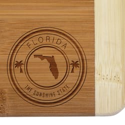 Totally Bamboo 8 in. L X 5.75 in. W X 0.59 in. Bamboo Cutting Board