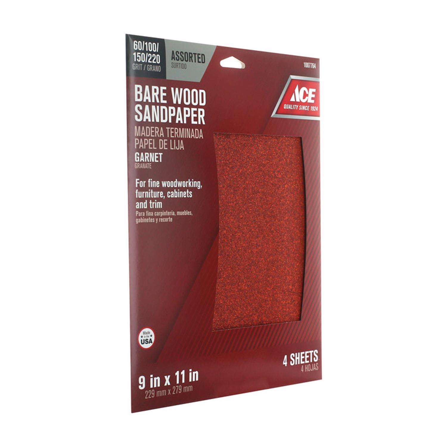 Ace 5 in. L X 3 in. W X 1 in. 400 Grit Super Fine 2-Sided Sanding Sponge -  Ace Hardware