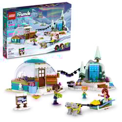 LEGO Disney Igloo Holiday Adventure Building Set Multicolored 491 pc