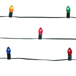 Celebrations Incandescent C7 Multicolored 25 ct String Christmas Lights 24 ft.