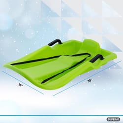 Superio Brand Brakes and Rope Plastic Sled 35 in.