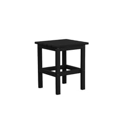 Durogreen Black Square HDPE Classic Side Table