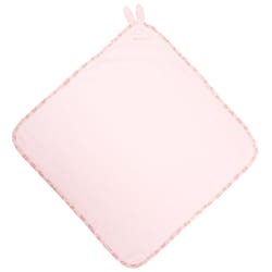 Stephen Joseph Pink Cotton Hooded Bath Towel 1 pc