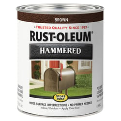 Rust-Oleum Stops Rust Indoor and Outdoor Hammered Brown Oil-Based Alkyd Resin Rust Prevention Paint