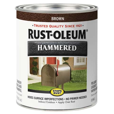 Rust-Oleum Stops Rust Hammered Gold Spray Paint 12 oz - Ace Hardware