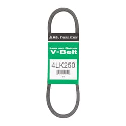 Mitsuboshi Super KB Standard V-Belt 0.5 in. W X 25 in. L For Riding Mowers