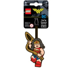 LEGO DC Wonder Woman Bag Tag Silicone 1 pk