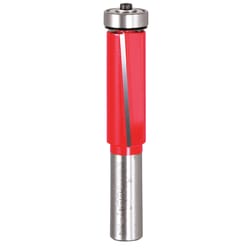 Freud 3/4 in. D X 3/4 in. X 4-1/8 in. L Carbide Downshear Helix Flush Trim Router Bit