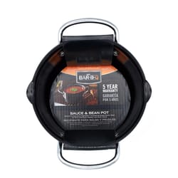 Mr. Bar-B-Q Carbon Steel Sauce Pot 8 in. L X 7 in. W 1 pk