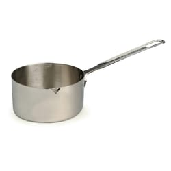 RSVP International Endurance Stainless Steel Measuring Pan 0.5 qt Silver