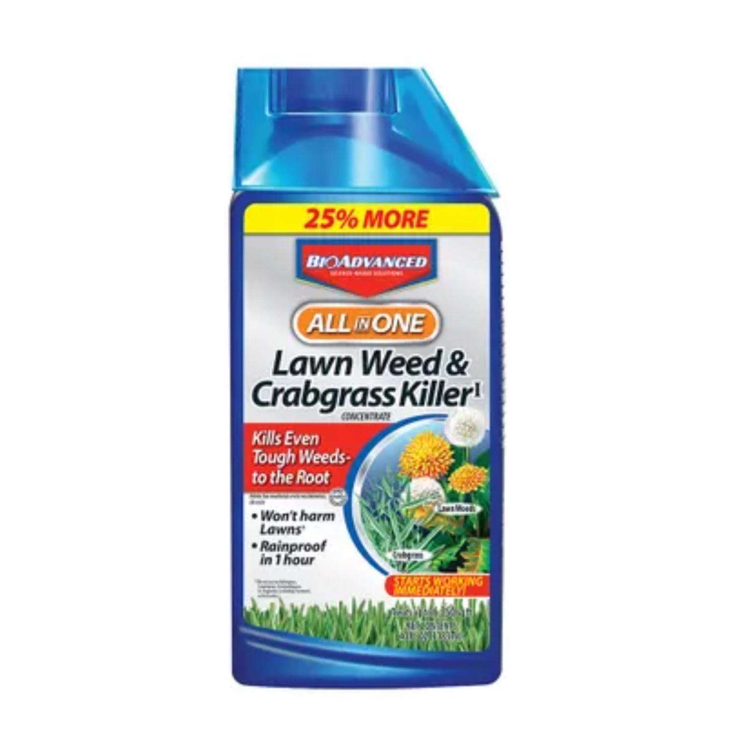 BioAdvanced Weed and Crabgrass Killer Concentrate 40 oz Ace Hardware