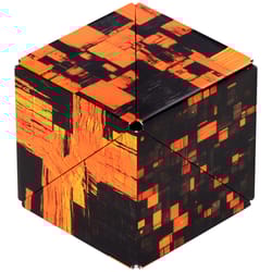 Shashibo Seasonal Series Spooky Magnetic Puzzle Cube Orange 12 pc