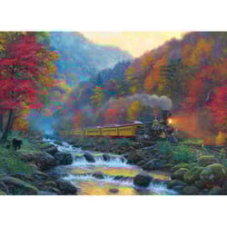 Cobble Hill Smoky Train Jigsaw Puzzle 1000 pc