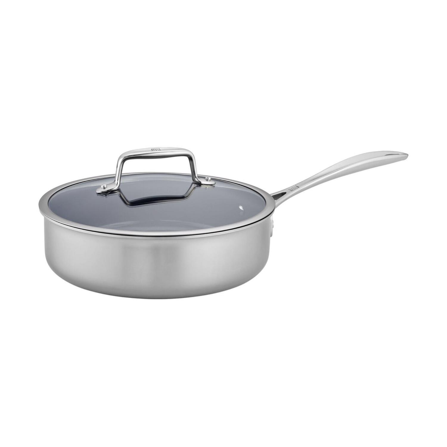 Zwilling J.A Henckels Stainless Steel Saute Pan 9.45 in. 3 qt Sansujyuku sansujyuku.com