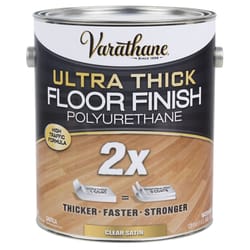 Varathane Transparent Satin Clear Water-Based Acrylic Urethane Floor Finish 1 gal
