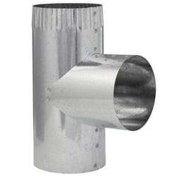 Imperial 3 in. X 3 in. X 3 in. Galvanized Steel Furnace Pipe Tee