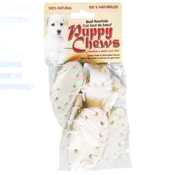 Fun Chew Small Puppy Rawhide Shoe Beef 3 in. L 6 pk