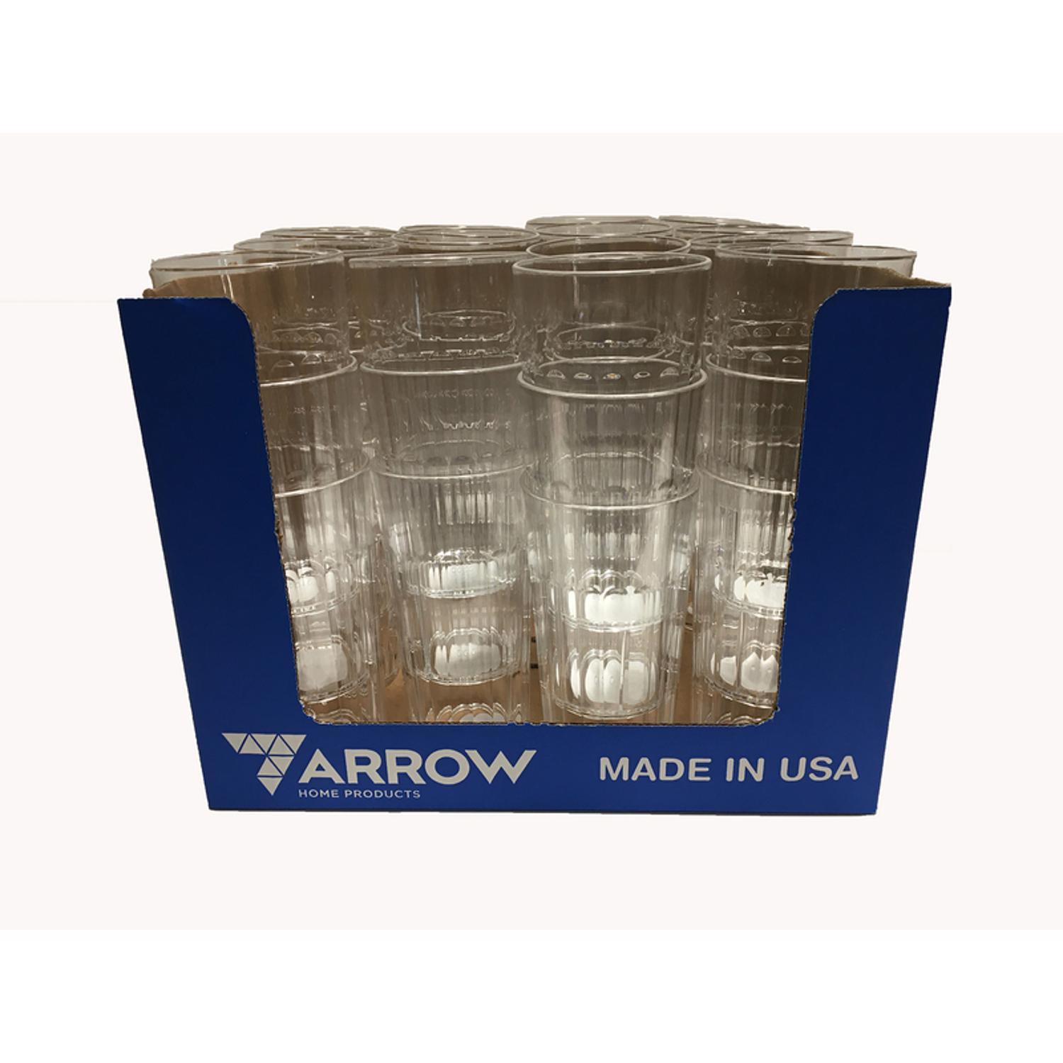 Arrow Home Products Clear Plastic Tumbler Tumbler 1 pc Sansujyuku sansujyuku.com
