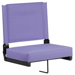 Flash Furniture Purple Fabric Stadium Chair