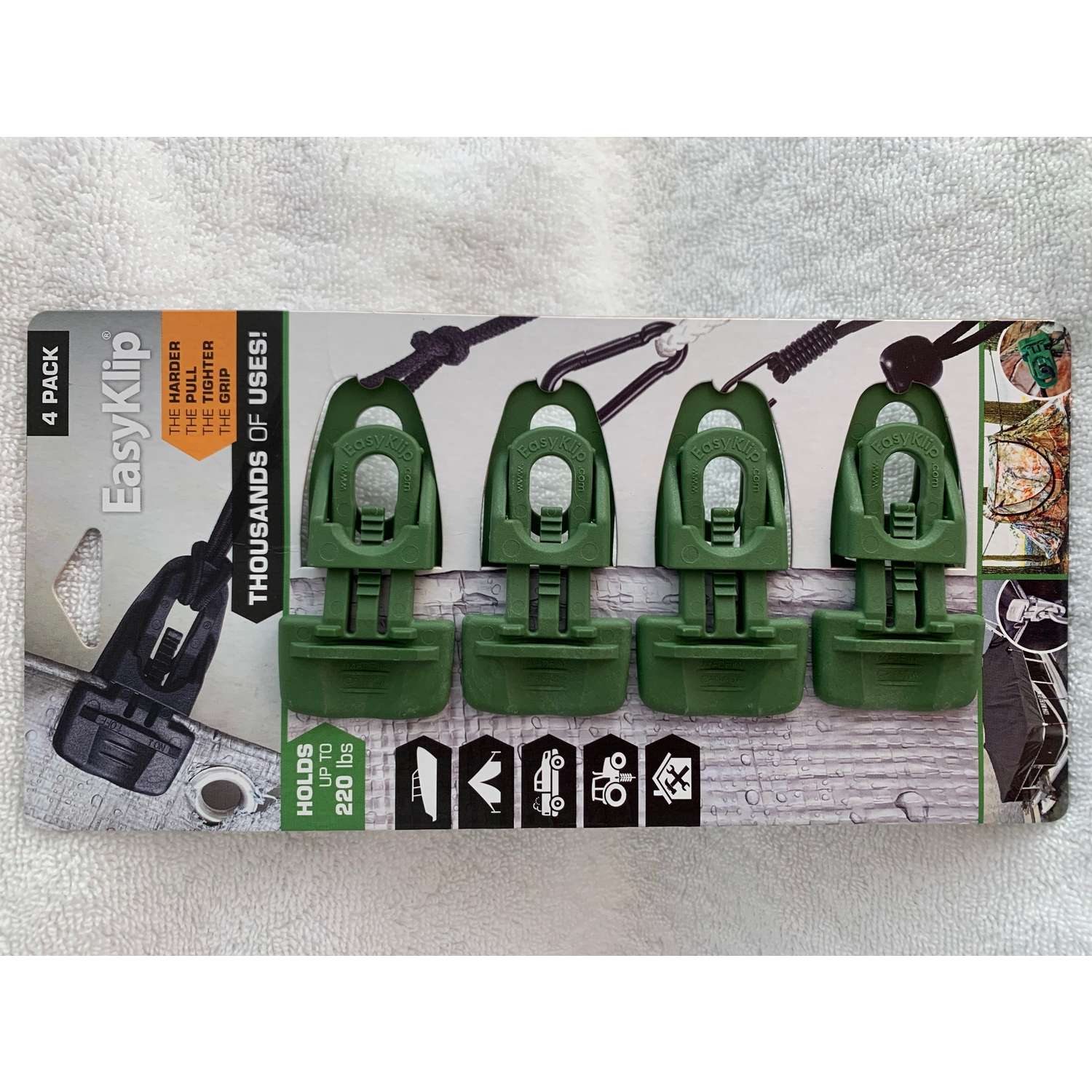 Easy Klip Tarp Clip 4 pk Ace Hardware