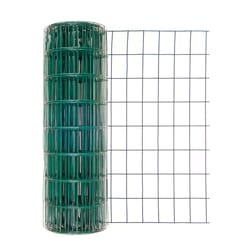 5 ft. L x 24-inch H 23-Gauge Welded Wire Galvanized Steel Netting Fence  with 1/4-inch x 1/4-inch Mesh