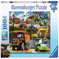 Ravensburger Construction Vehicles Puzzle Multicolored 100 pc