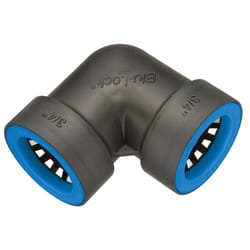 Orbit Blu-Lock 3/4 in. Push X 3/4 in. D Push Elbow Connector