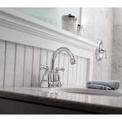 Moen Banbury Chrome Traditional Bathroom Faucet 4 in.