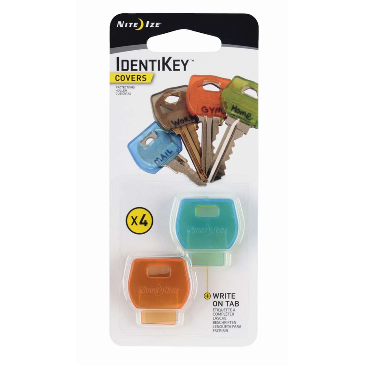 Nite Ize IdentiKey 2.5 in. D Rubber Assorted Key Cover - Ace Hardware