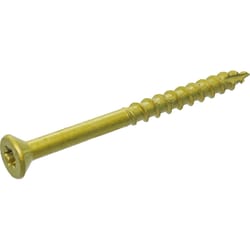 Grip-Rite PrimeGuard Plus No. 9 wire X 2-1/2 in. L Star Flat Head Deck Screws 5 lb