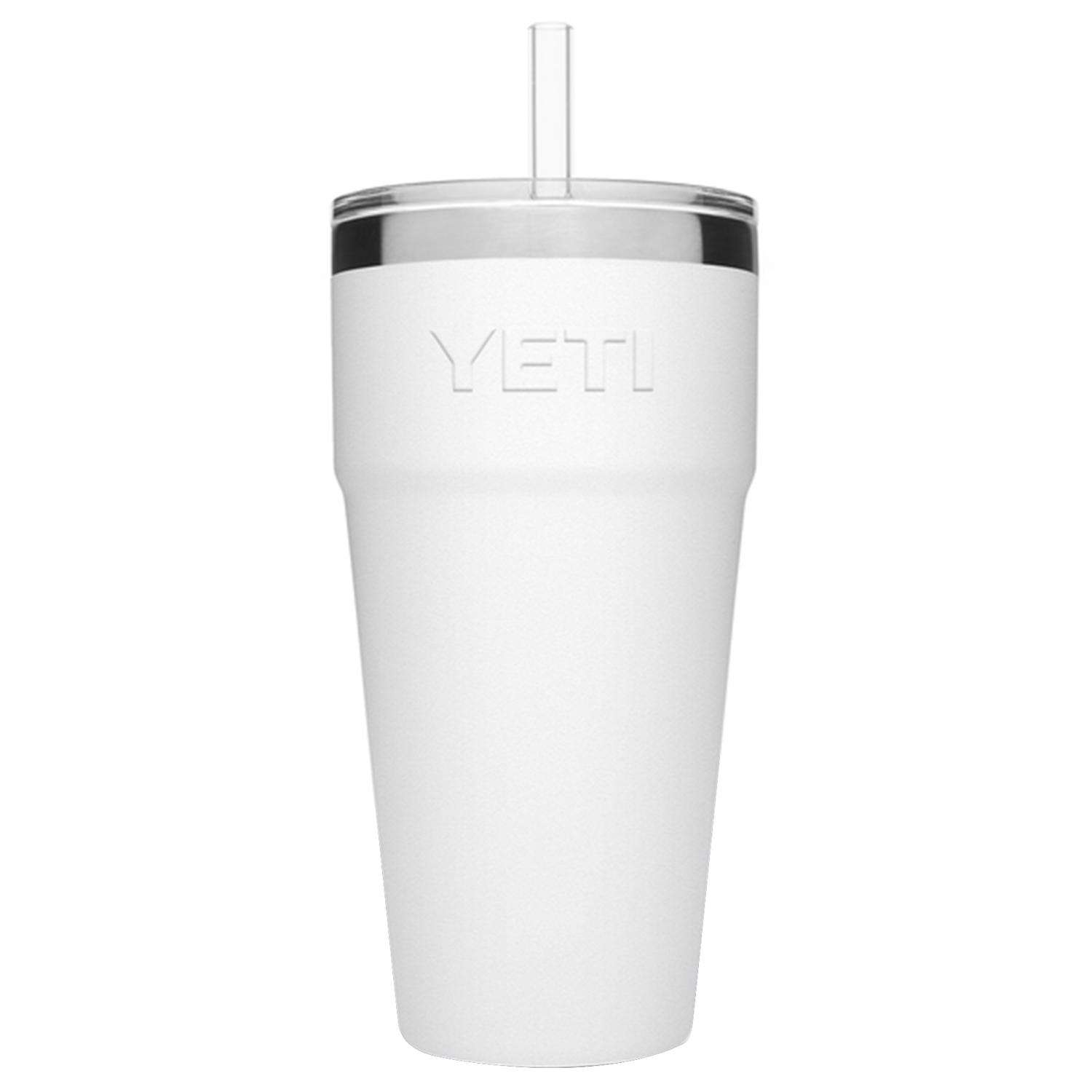 1pc Solid Color Straw Lid Replacement With 2 Straw And 1 Brush, For Yeti  Rambler Water Bottle, 18/26/36/64oz Cup, Cup Accessories