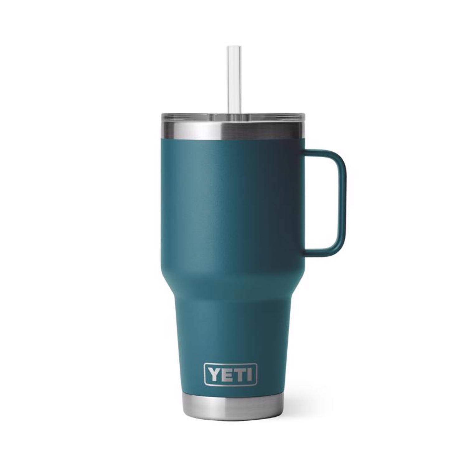 Photos - Other Accessories Yeti Rambler 35 oz Agave Teal BPA Free Straw Mug 21071502574 