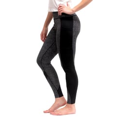 FitKicks Colorblocked Women's Leggings XL Gray