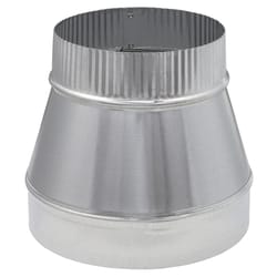 Imperial 8 in. D X 6 in. D Galvanized Steel Furnace Pipe Reducer