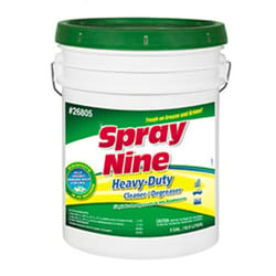 Spray Nine No Scent Cleaner and Degreaser 5 gal Liquid