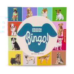 Kikkerland Dog BIngo Game Multicolored