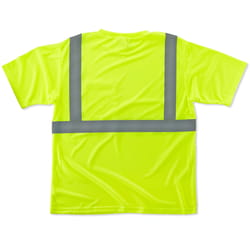 Ergodyne GloWear Reflective Safety Tee Shirt Lime 3XL