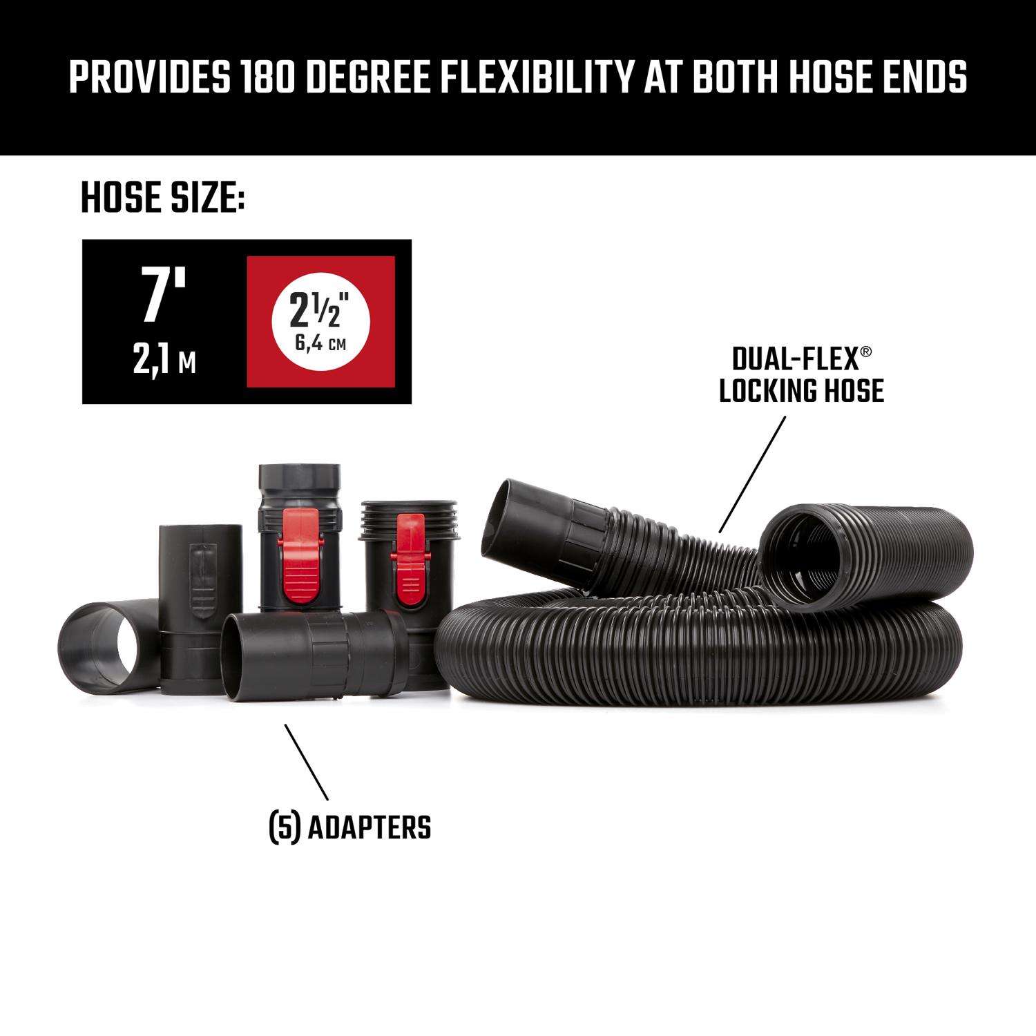 Craftsman 2-1/2 in. D Flexible Vacuum Hose 1 pc - Ace Hardware