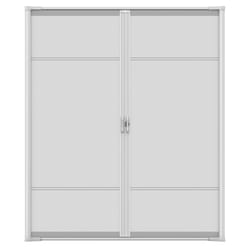 Larson Brisa 80 in. H X 72 in. W White Aluminum Screen Door