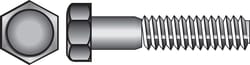 HILLMAN 1/2 in. D X 1-1/2 in. L Zinc Plated Steel Hex Bolt 50 pk