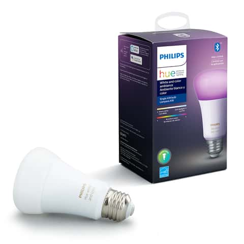 Philips Hue A19 E26 (Medium) Smart-Enabled LED Bulb Color Changing 60 Watt  Equivalence 1 pk - Ace Hardware