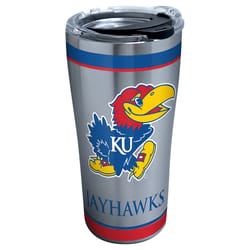 Tervis Collegiate 20 oz Kansas Jayhawks Multicolored BPA Free Tumbler with Lid