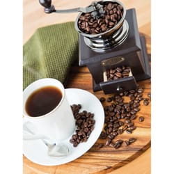 Fox Run Black Steel/Wood Coffee Grinder