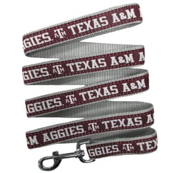 Pets First Team Colors Texas A&M University Nylon Dog Leash Large