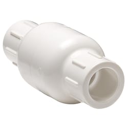 Homewerks 1/2 in. D X 1/2 in. D Solvent PVC Spring Loaded Check Valve