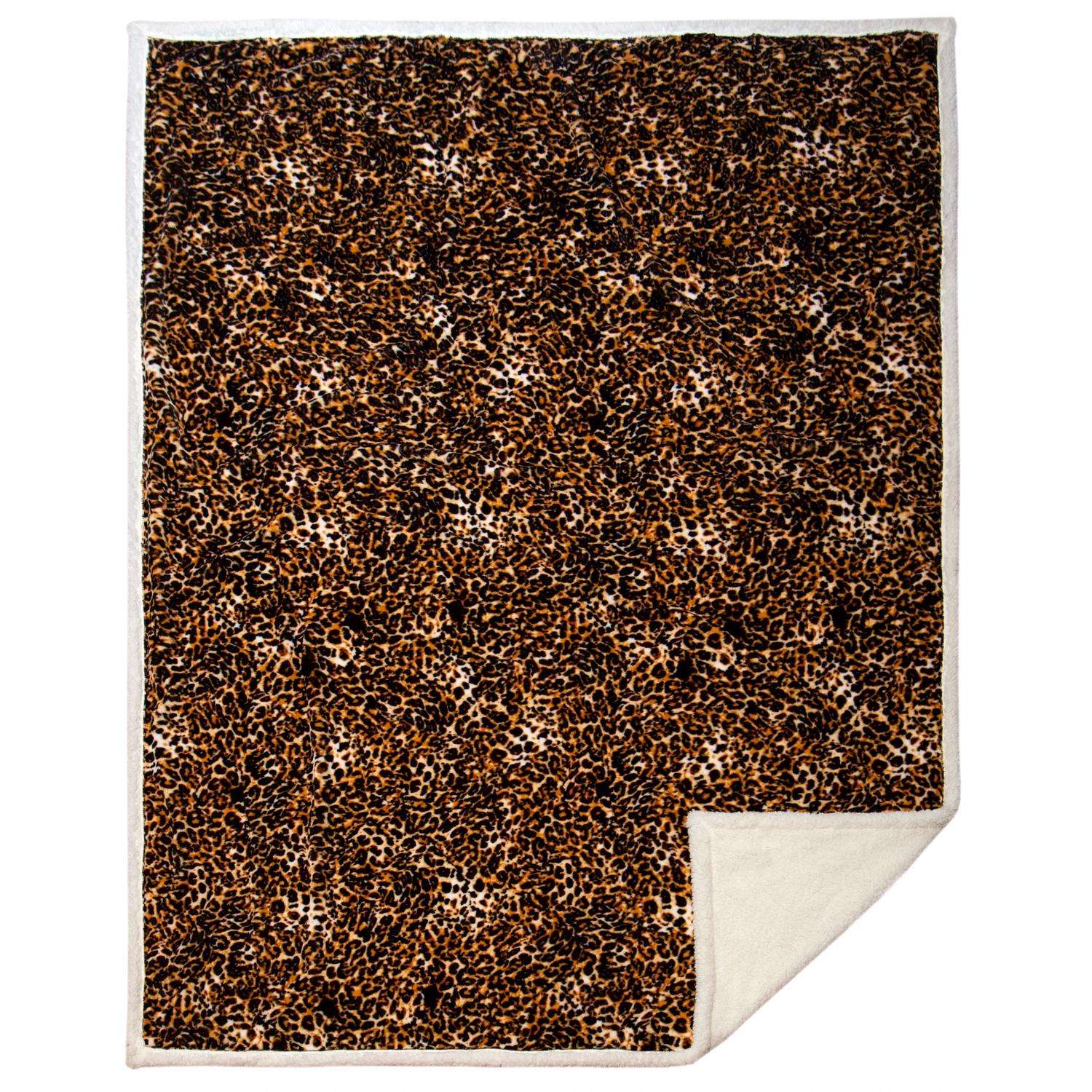 Carstens Inc 54 in. W X 68 in. L Multicolored Polyester Throw Blanket