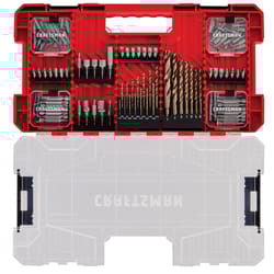 Craftsman Assorted Drill and Driver Bit Set Steel 150 pc