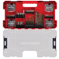 Craftsman Assorted Drill and Driver Bit Set Steel 150 pc