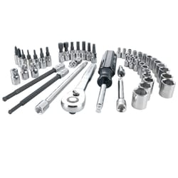 Craftsman 1/4 in. drive S Metric and SAE 6 Point Mechanic's Tool Set 48 pc